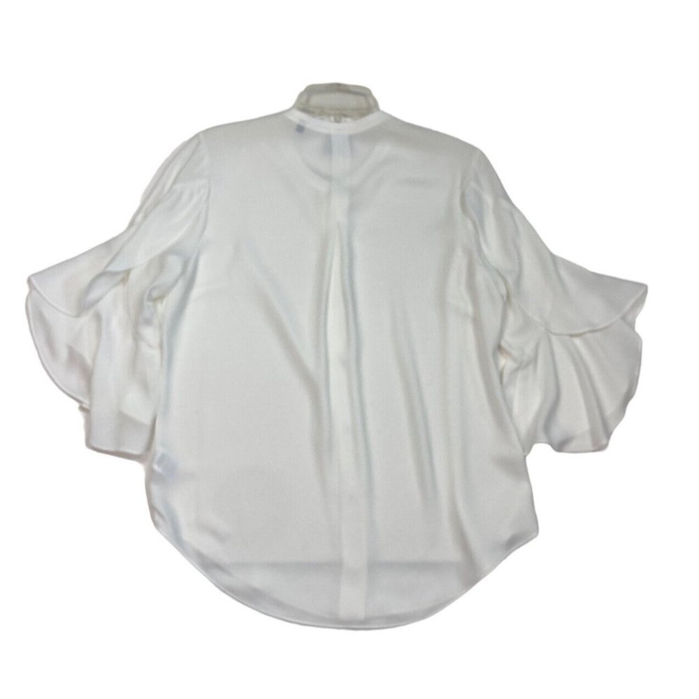 *Cabi Float Flutter Sleeve Blouse #5521 Womens S … - image 3